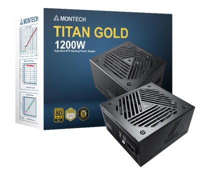 Zasilacz Montech TITAN 1200W 80 Plus Gold ATX 3.0 TIS0126